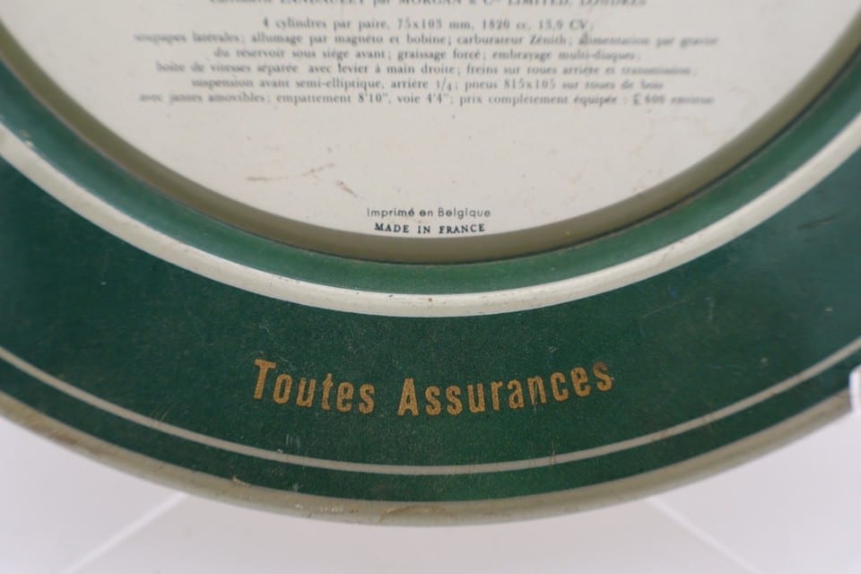 Plateau publicitaire ancien Groupe d’Assurances Mutuelles de France – Adler — photo 6