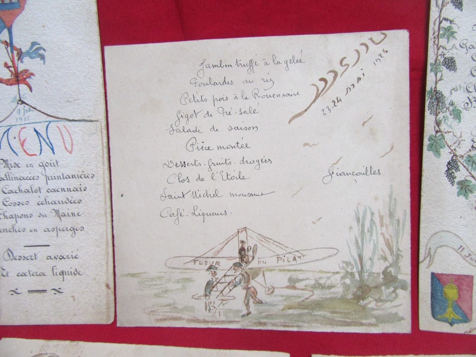 lot de 5 menus - 1911- 1926- — photo 3