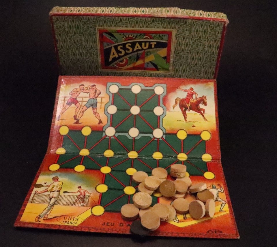 Ancien jeux d'Assaut plateau socièté Unis France DG complet — Foto 2
