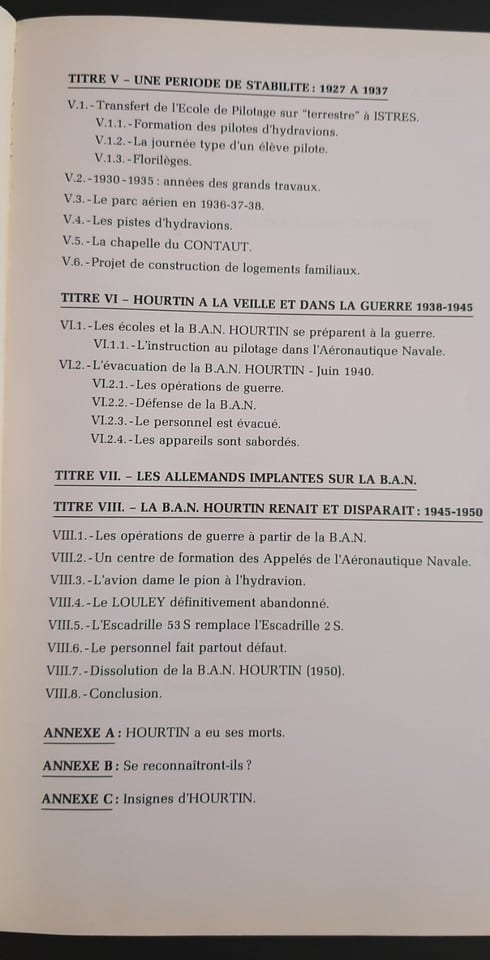 Aéronavale Livre Rétrospective Base Aviation Maritime Hourtin 1917-1950 BAN 1989 — photo 5