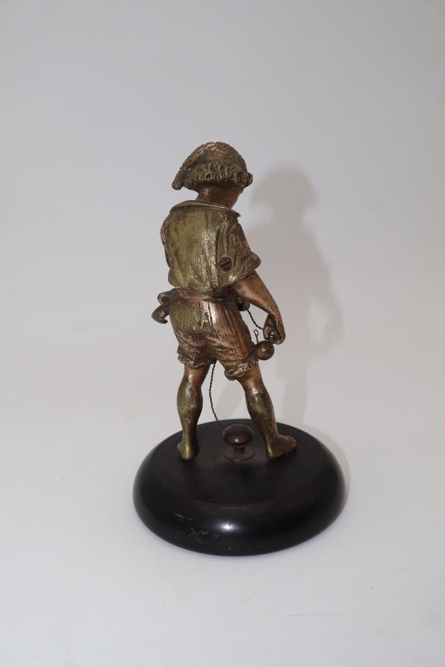 Statuette en bronze – Jeune garçon – XIXe — foto 4