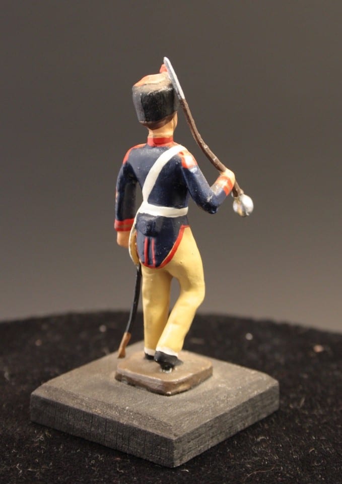 CBG Mignot soldat de plomb 1er Empire 34 ème de ligne tambour — Foto 4