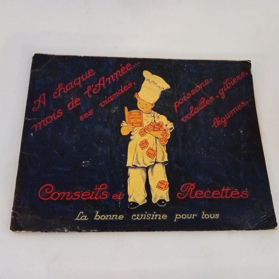 Ancien Livret de Recette Bouillon Kub  Publicité collection 1926