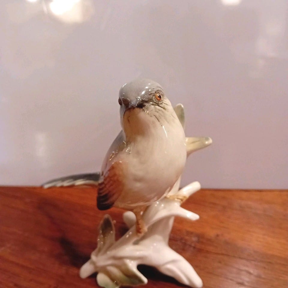 Oiseau  En Porcelaine De Saxe Karl Ens — photo 2