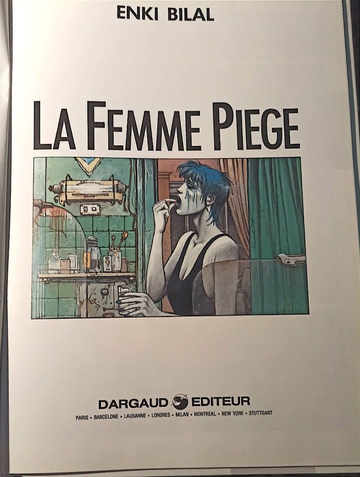 Lot de 2 BD Bilal "La femme piège" 1986 & "Les phalanges de l'ordre noir" 1984 — photo 7