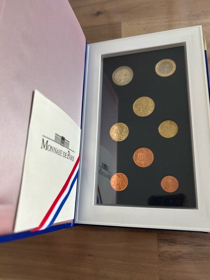 Coffret BE France  Euros 1999 — photo 3