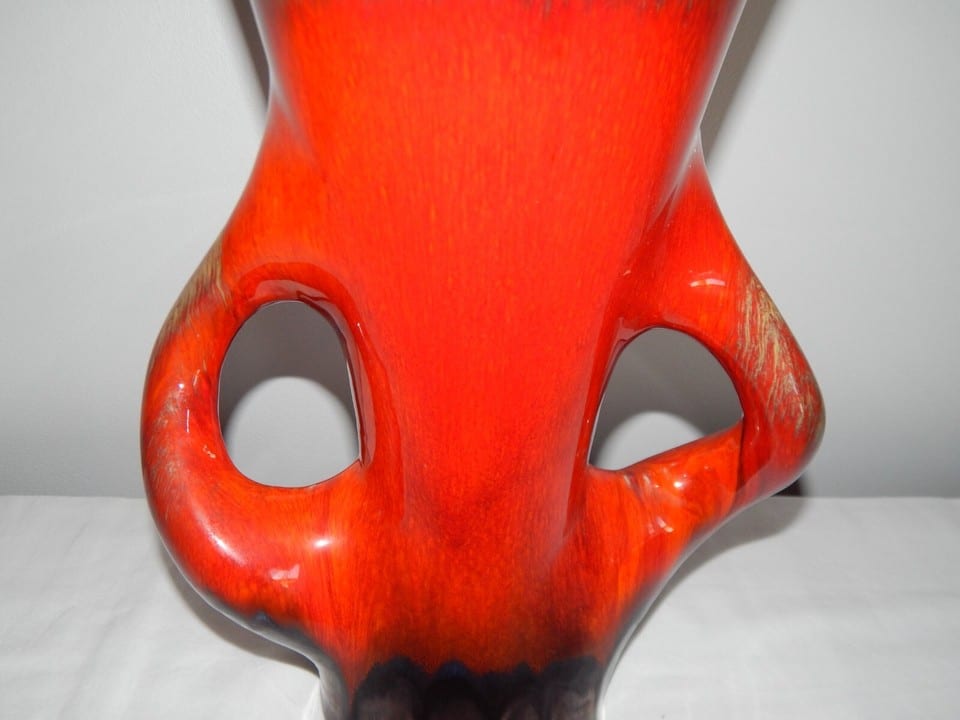 ANCIENNE VASE en Céramique Vallauris de Forme Libre à 2 ANSES Signé — photo 7