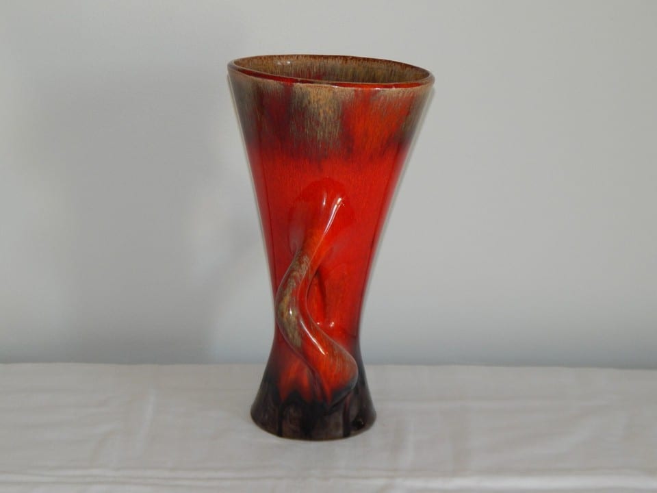 ANCIENNE VASE en Céramique Vallauris de Forme Libre à 2 ANSES Signé — photo 3
