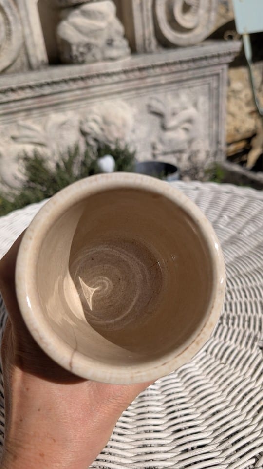 Ancien Pot à confiture Félix Potin Paris faience K et G Lunéville — photo 6