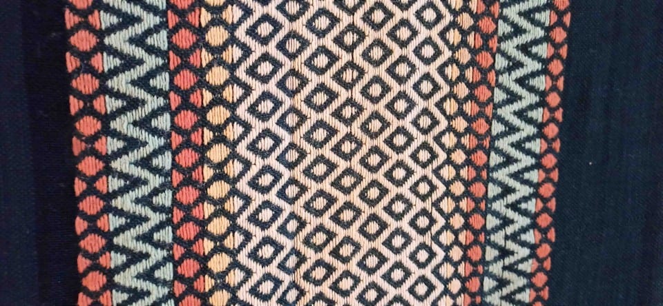 Tissu berbère Tenture, tapis, tapisserie, dessus de lit Années 40 — photo 2