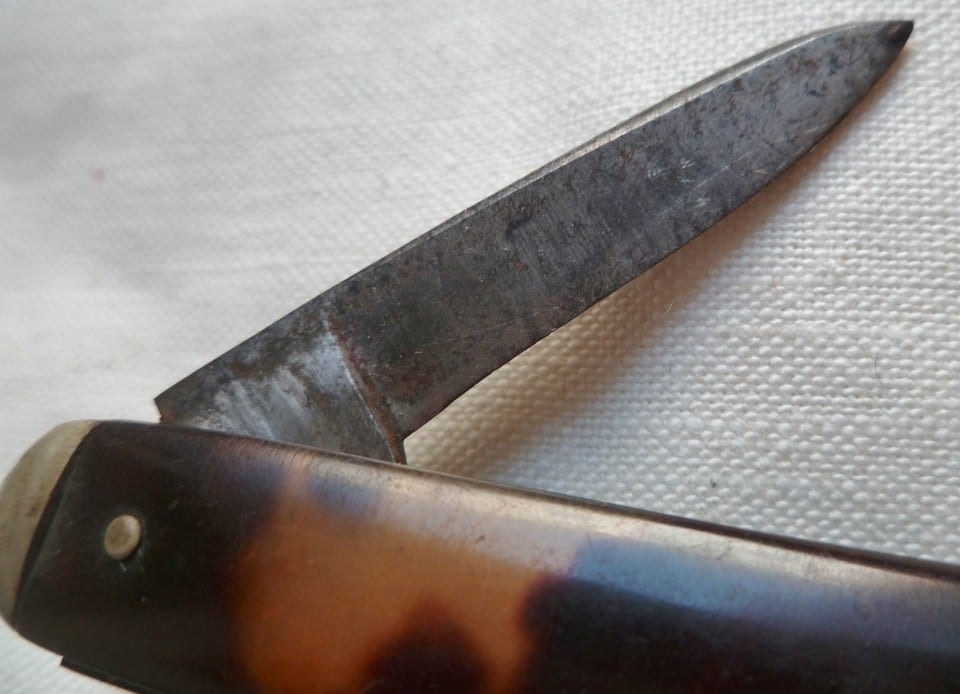 Couteau pliant ancien GEMINEL France à restaurer ORIGINAL KNIVE — photo 5