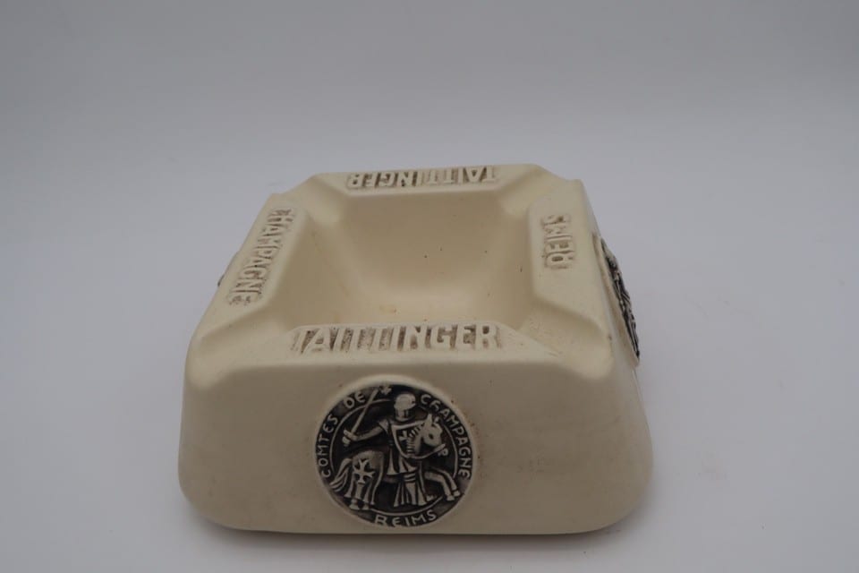 Ancien cendrier publicitaire Taittinger Champagne Reims – Comtes de Champagne — photo 6