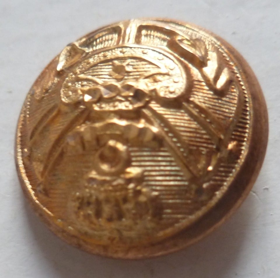 BOUTON UNIFORME CONTRE AMIRAL MARINE FRANCE 1830 LOUIS PHILIPPE or 16mm ORIGINAL — photo 3