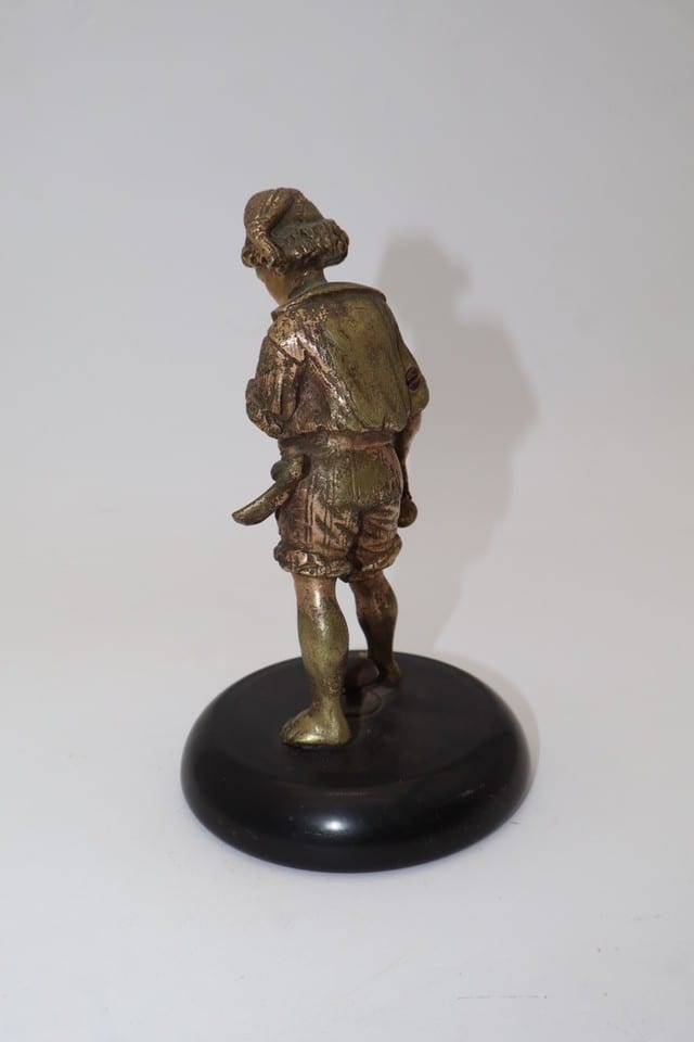 Statuette en bronze – Jeune garçon – XIXe — foto 3