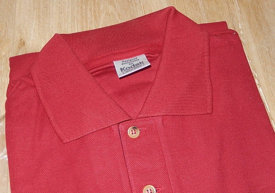 Ancien POLO KODAK rouge carmin - Designed exclusively for KODAK - Vintage 80' — Foto 2