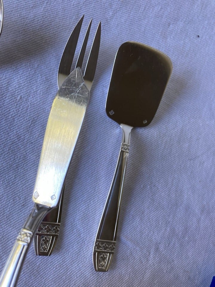 Couverts à mignardises en métal argenté, Grand Prix de Monaco — photo 4