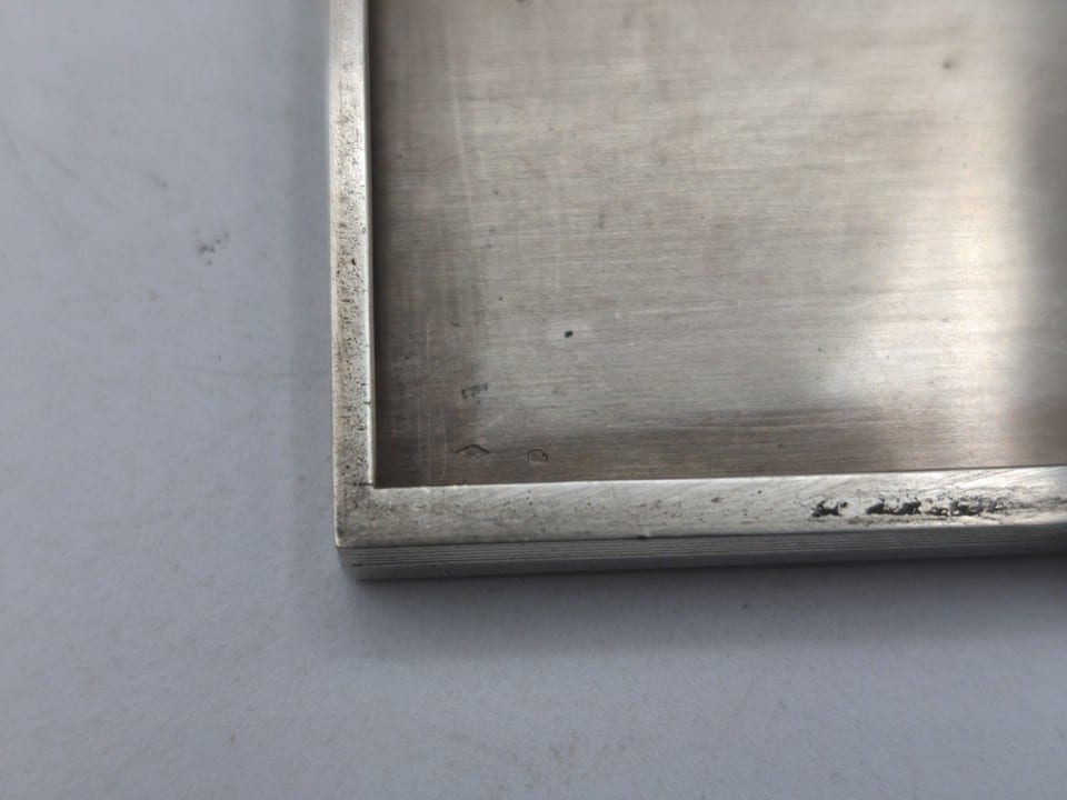 Poudrier ancien en argent Paris — foto 5
