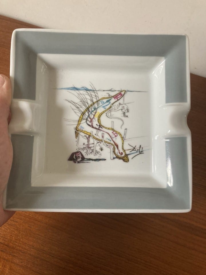 Cendrier, vide poche porcelaine Dalì — foto 2
