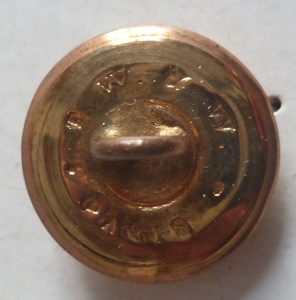 BOUTON UNIFORME CONTRE AMIRAL MARINE FRANCE 1830 LOUIS PHILIPPE or 16mm ORIGINAL — photo 5