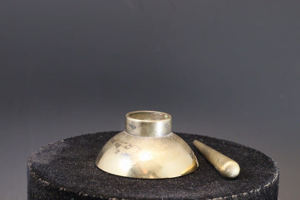 Mortier pilon pharmacie bronze COTOFLEX — Foto 2