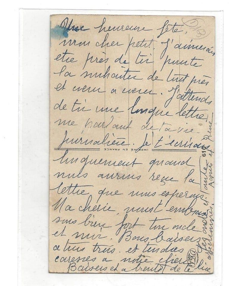 carte postale germaine bouret à système-eh, le robinet  il est bouché- — photo 2