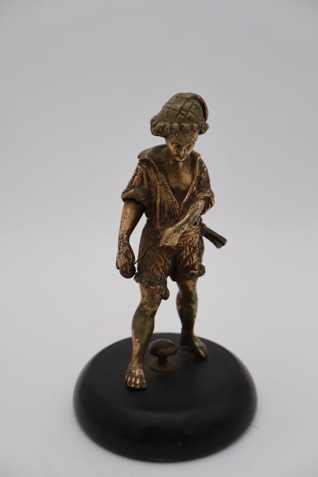 Statuette en bronze – Jeune garçon – XIXe — foto 8