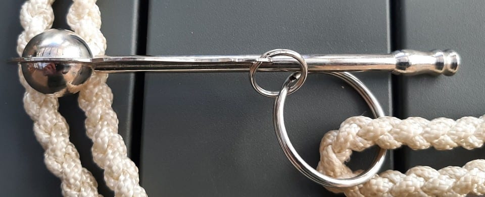 Rare Sifflet de Bosco Gabier Réglementaire Marine Nationale France métal chromé — photo 7