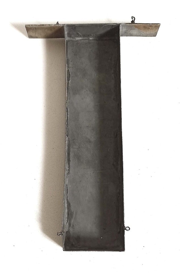 Lettre métal T Hauteur 25 cm — photo 4