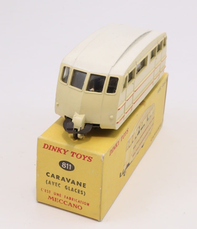 Dinky Toys boite 811 Caravane Hénon avec glaces — photo 3