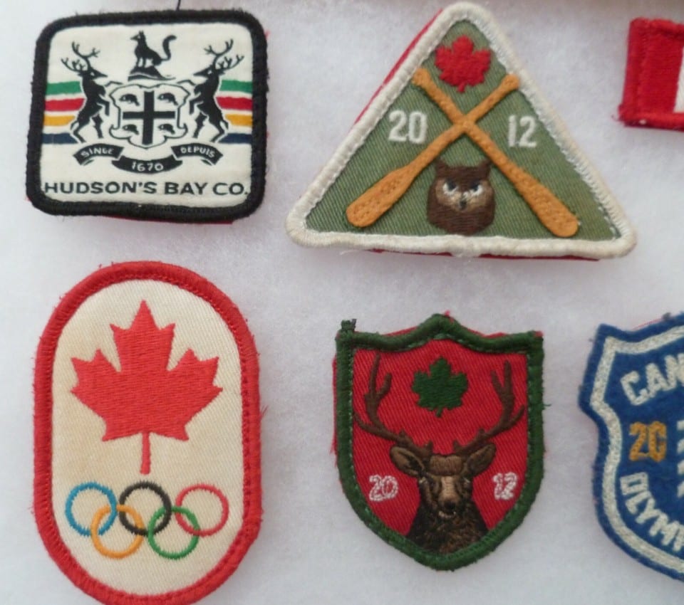 Lot Insignes Patch Brassard JEUX OLYMPIQUES JO CANADA Olympic Games Patches — photo 2