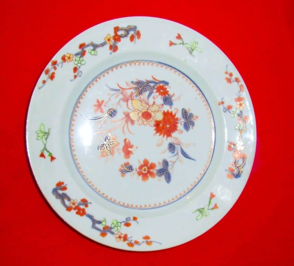 assiette en porcelaine imari chine xix ieme siecle — photo 5