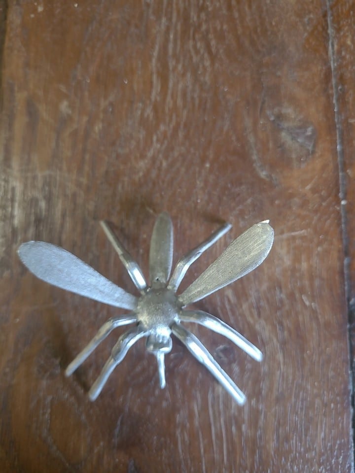 Moustique En Etain Vintage Suédois Signé  Sigurd Åhman pour Tenn — photo 8