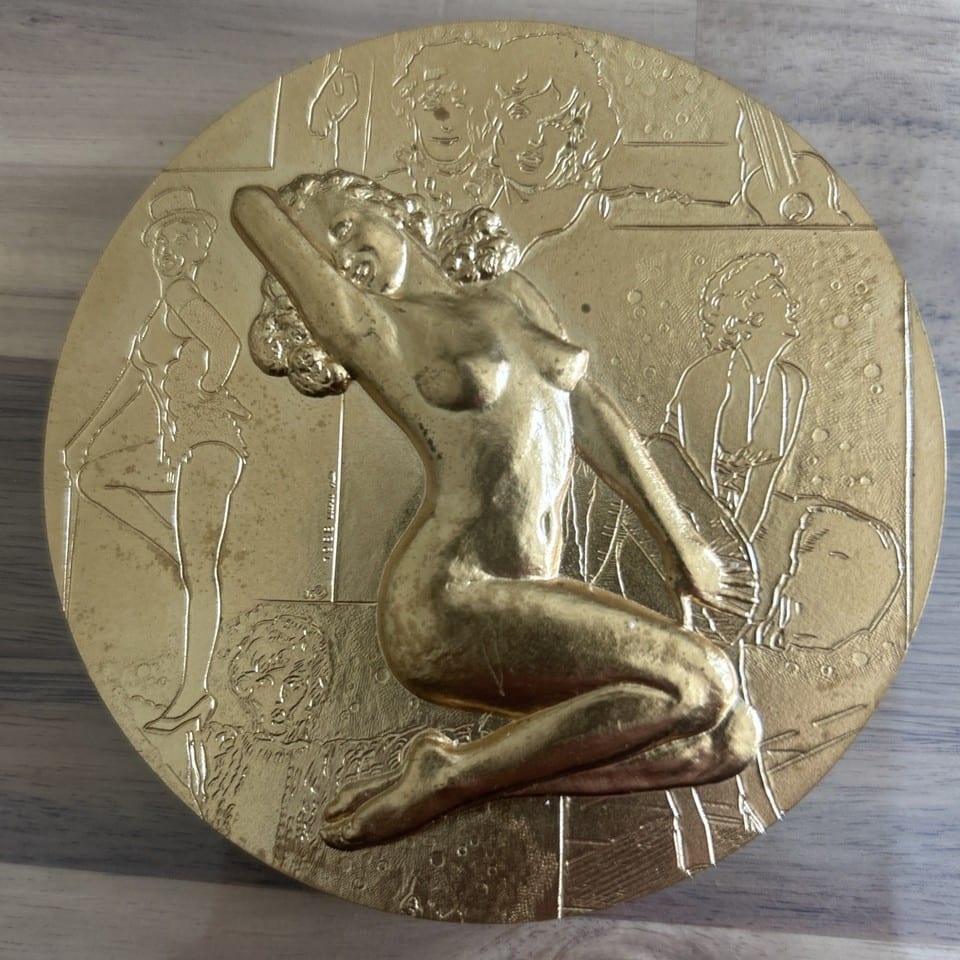 Médaille Bronze Marilyn Monroe Année 1988 Monnaie De Paris — photo 2