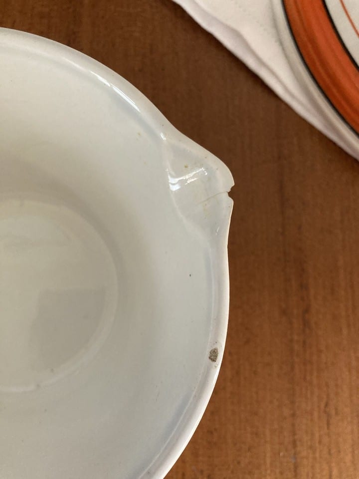 5 bols gigogne républicains avec oreilles et bec verseur Creil Montereau XIXème — photo 4