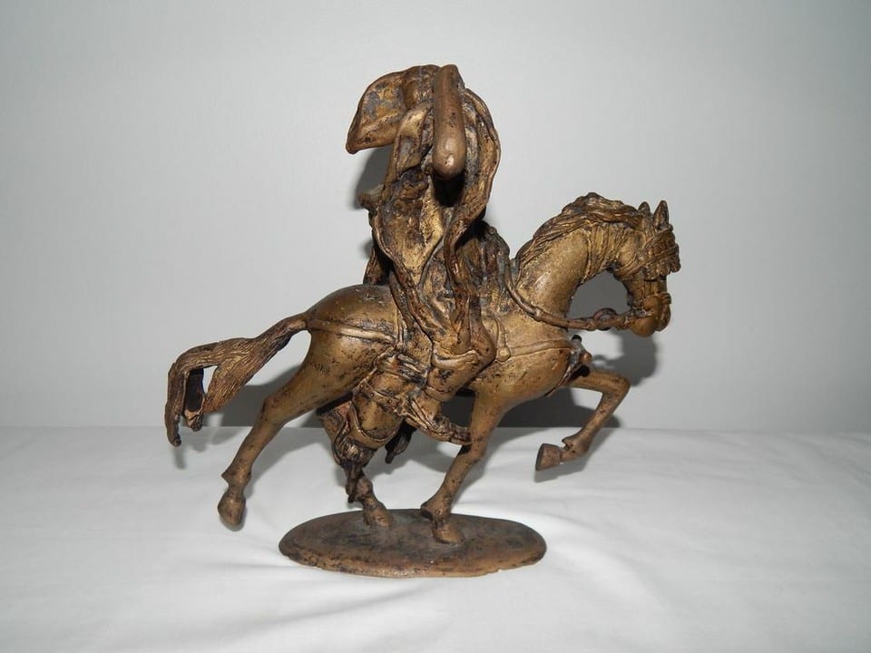 AUTHENTIQUE et ANCIENNE Sculpture en BRONZE RHV de DERME MOROU à OUGADOUGOU — photo 4