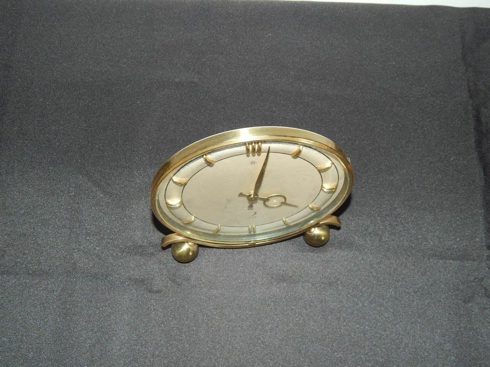 ANCIENNE Pendule JAZ en LAITON — photo 8