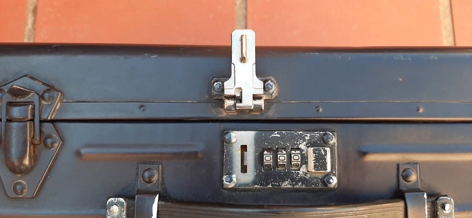 Rare Valise AVEC CODE Marine Nationale vintage 1990 Aluminium ORIGINAL MN France — foto 4