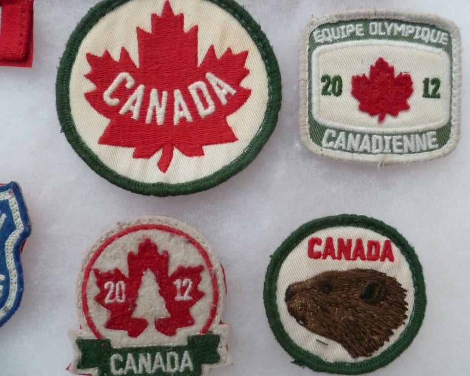 Lot Insignes Patch Brassard JEUX OLYMPIQUES JO CANADA Olympic Games Patches — photo 4