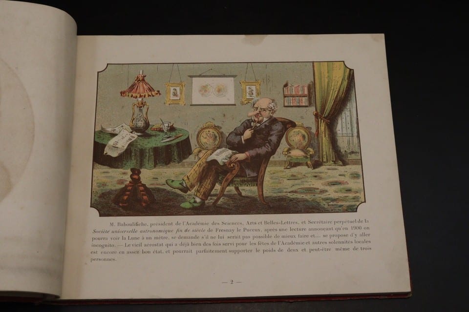 EO Voyage dans la Lune avant 1900 A. de Ville-d’Avray librairie Furne — Foto 4