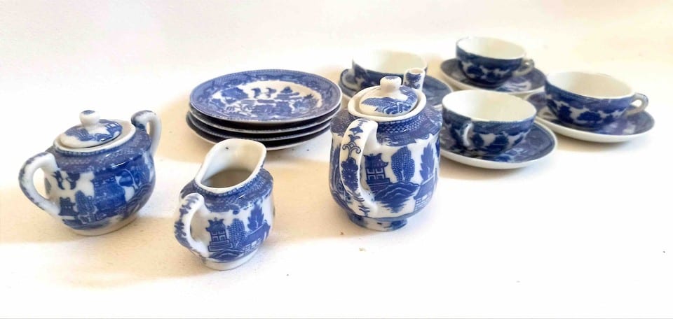 Dinette service à thé 15 pièces Porcelaine Japon