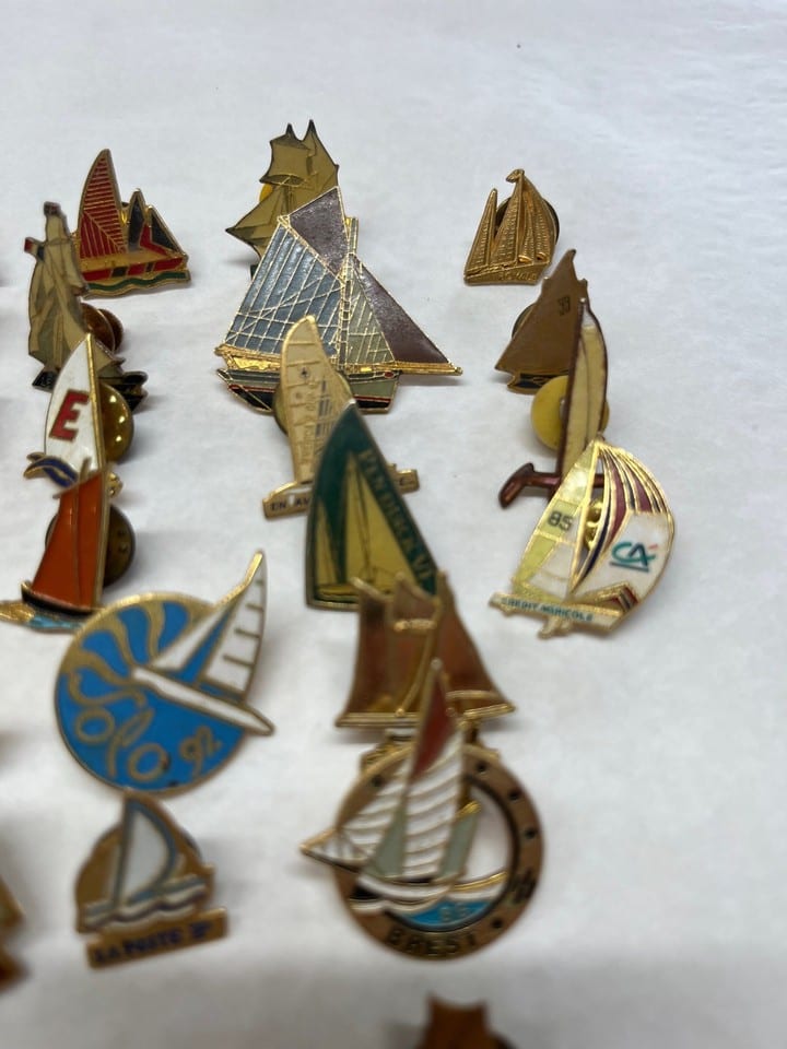 Lot 67 pin’s thème mer bateaux voile voiliers nautique sailer — photo 8