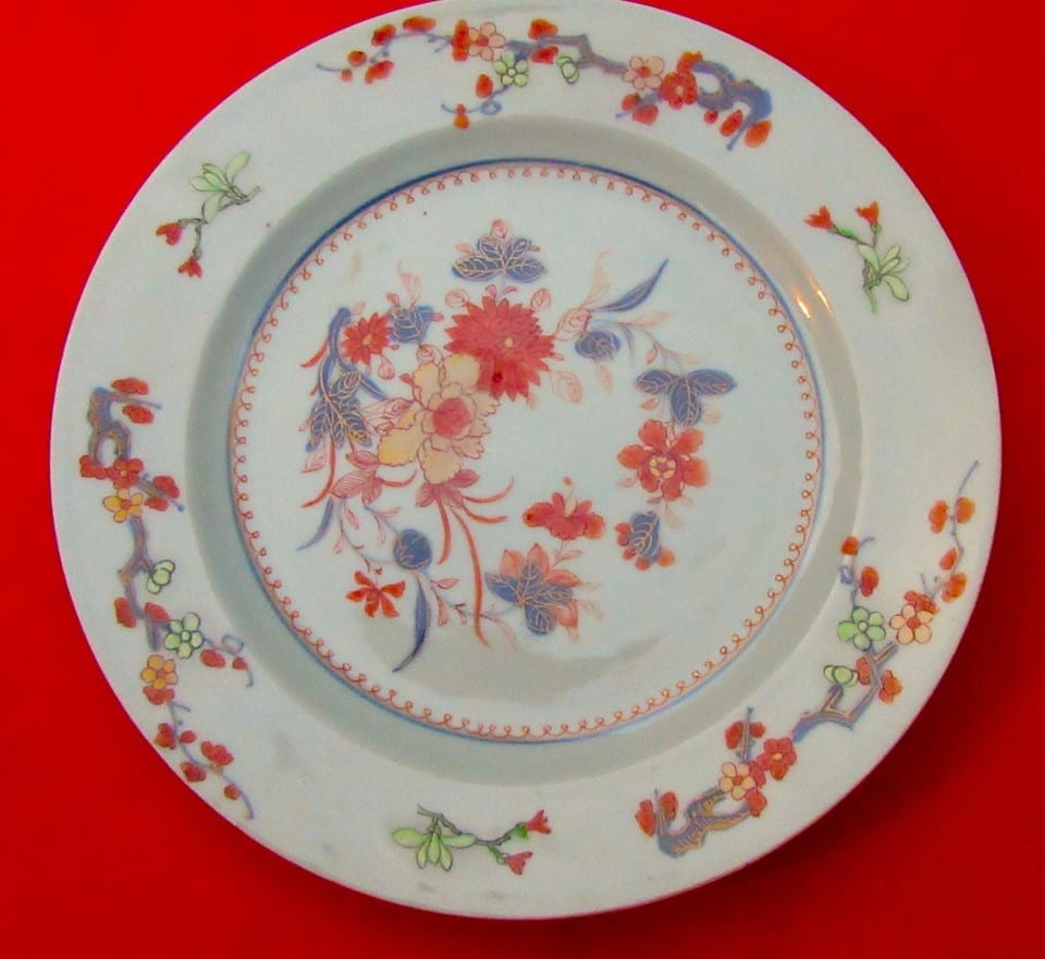 assiette en porcelaine imari chine xix ieme siecle — photo 3