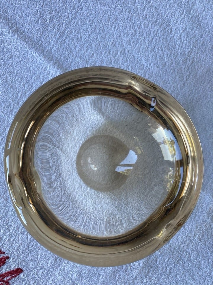 Vide poche, cendrier en cristal Daum Nancy France — foto 3