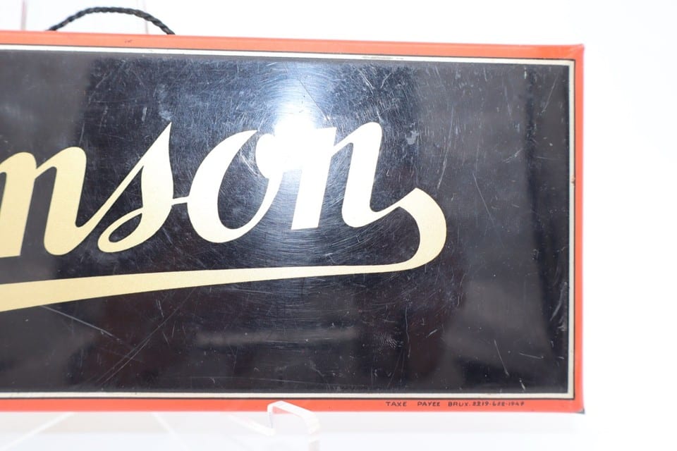 Plaque Glacoïde publicitaire Samson – Vers 1970 – Vintage — photo 2