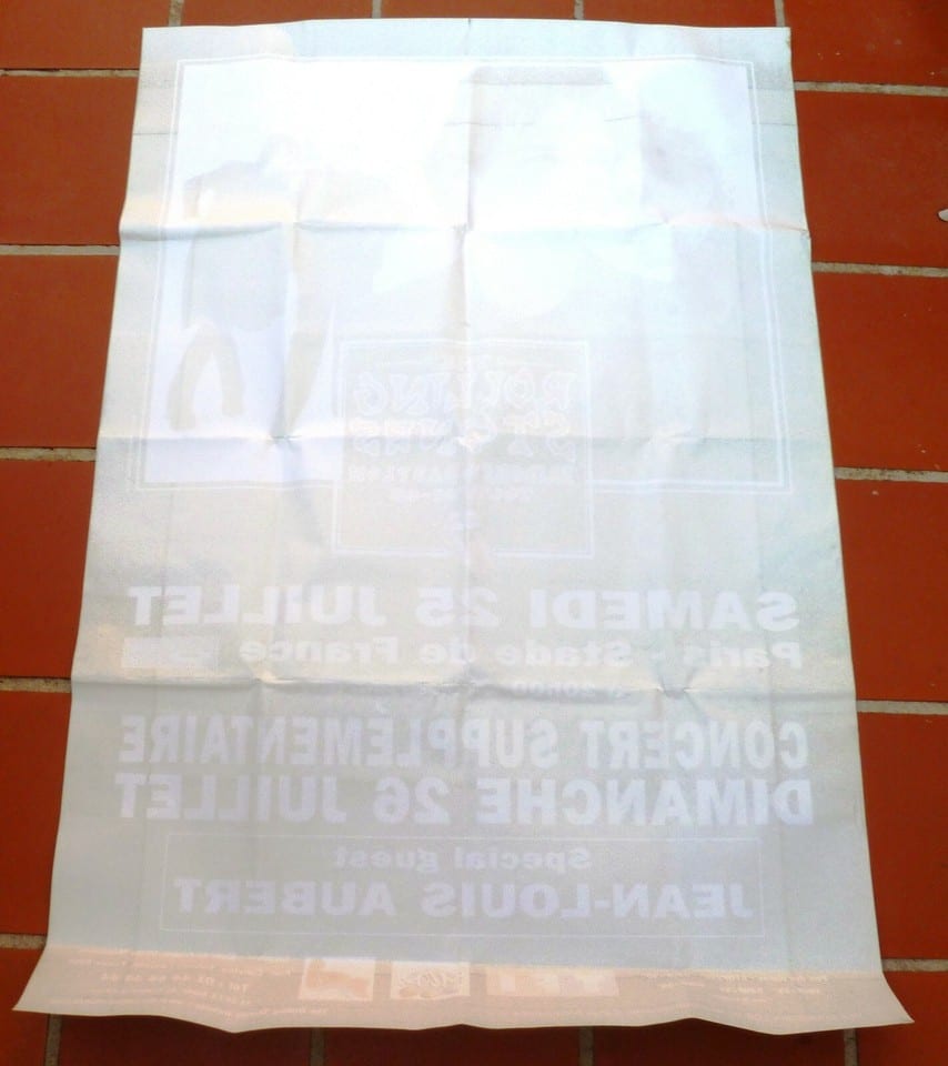 Affiche Originale 150x100 cm The Rolling Stones Paris 1998 Babylon Tour Poster — photo 4