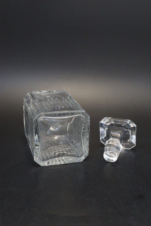 Baccarat modèle Nancy carafe à whisky cristal taillé signée — photo 7