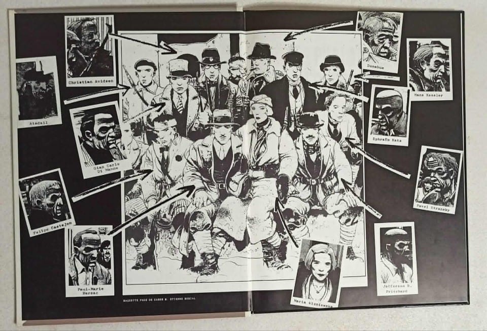 Lot de 2 BD Bilal "La femme piège" 1986 & "Les phalanges de l'ordre noir" 1984 — photo 3