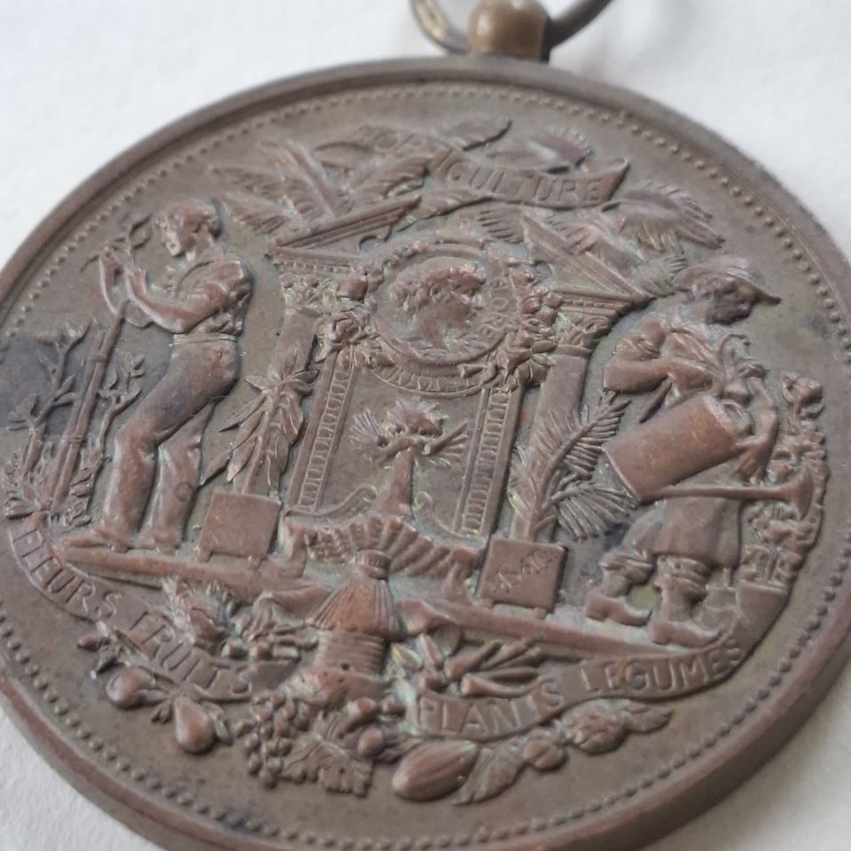 Médaille concours SOCIETE D’HORTICULTURE de la MEUSE Exposition 1892 BOTTEE — foto 5