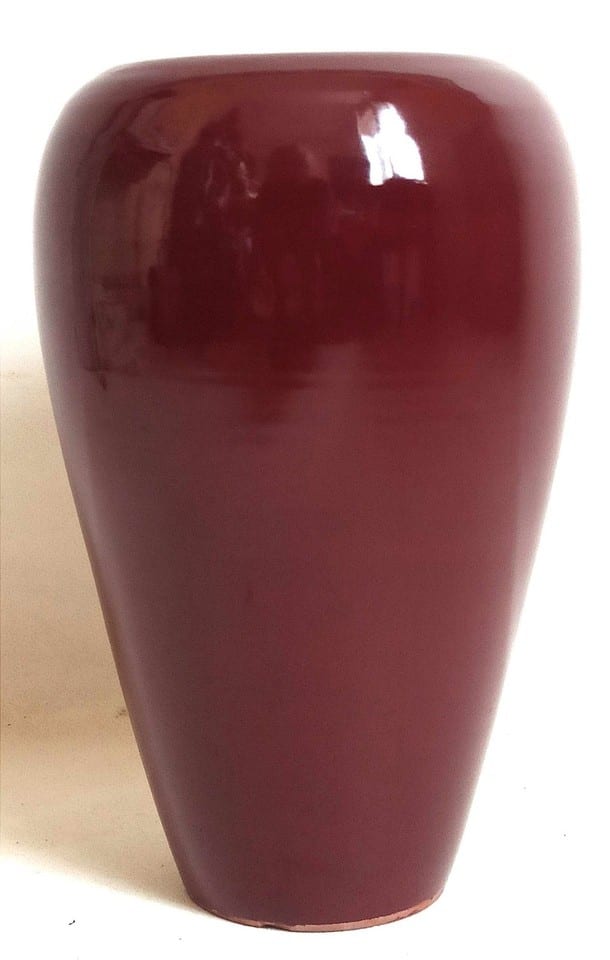 Vase céramique Bordeaux Hauteur 30 cm — photo 2