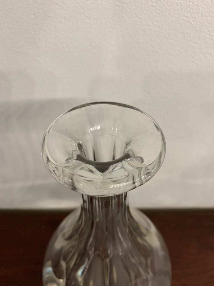 Service de six verres à vin et une carafe en cristal Baccarat modèle Compiègne — photo 8